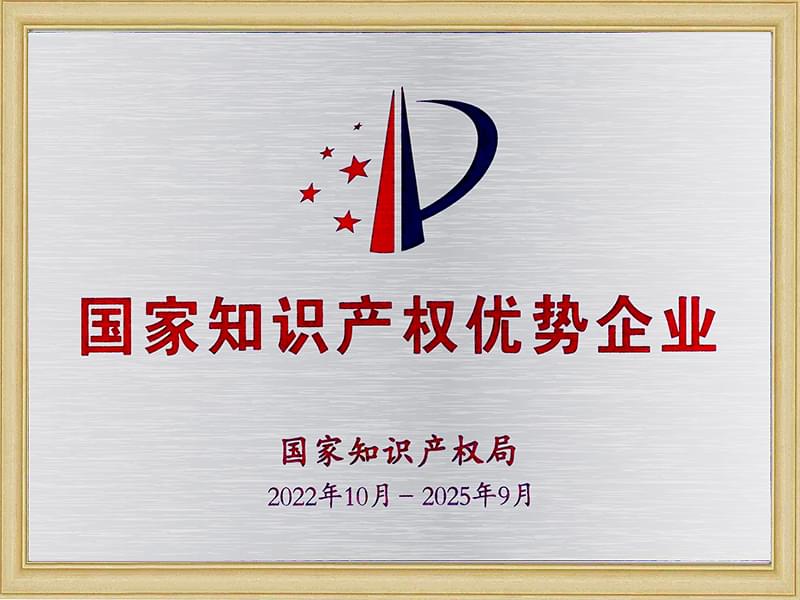 德曼被授予國家知識(shí)產(chǎn)權(quán)優(yōu)勢企業(yè)
